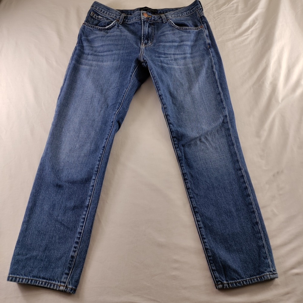 Los Angeles Denim Co Women's 28 StraightMed-Dark Jeans (31x26.5 Actual)